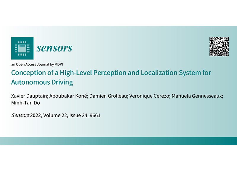 White paper : Conception d’un système de perception et de localisation de haut niveau pour la conduite autonome